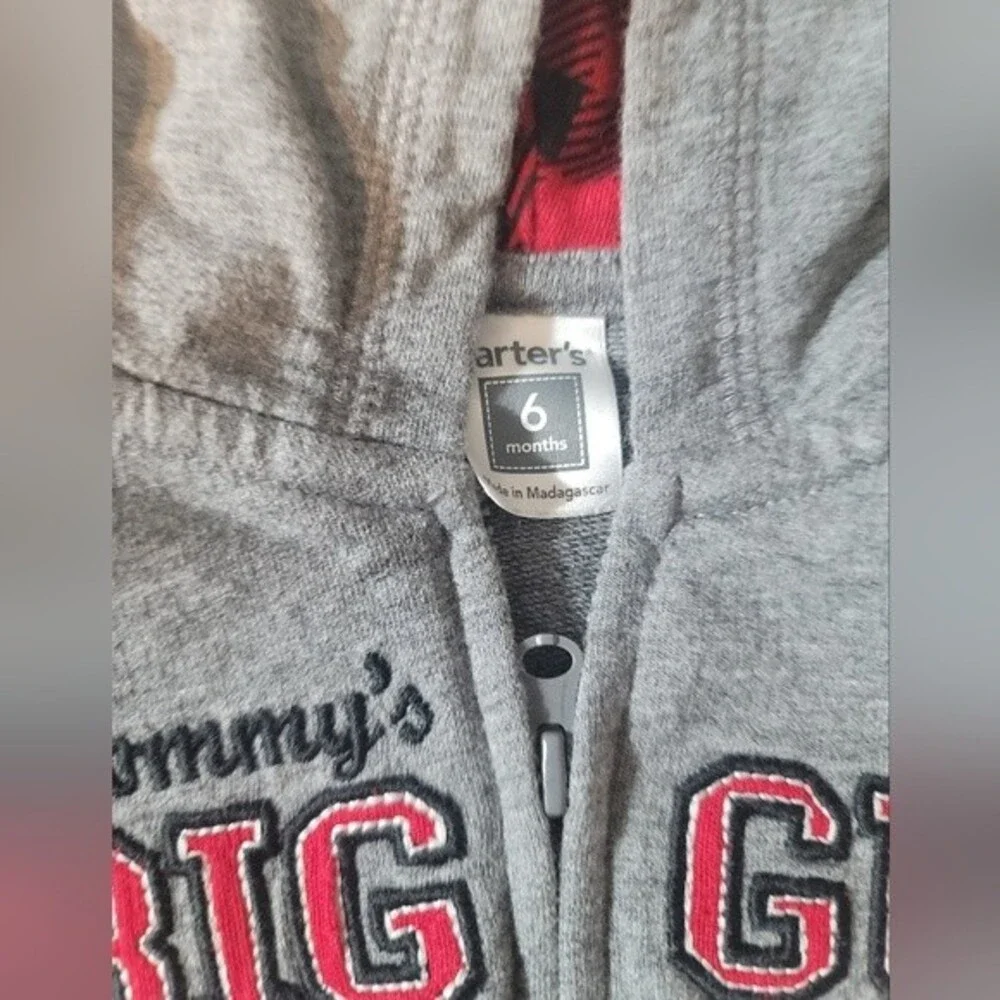 Carters Boy Jacket 6months Bodysuit 6-9/ 6-12month 4piece Bundle Set